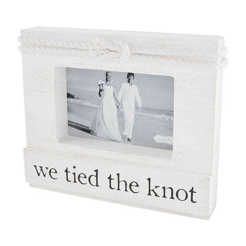 We Tied the Knot Block Frame 4X6