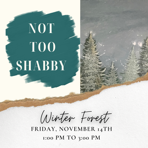 Winter Forest - Nov 14, 1-3 PM