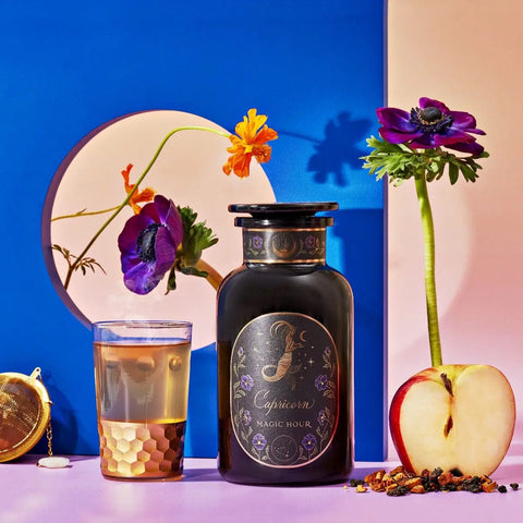 Capricorn: Maple Oolong Violet Apothecary Jar