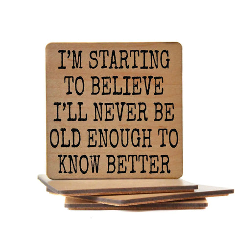 Old Enough Coasters