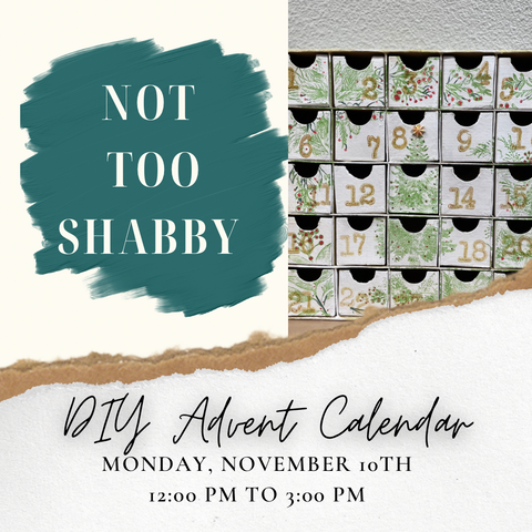 DIY Advent Calendar - Nov 10, 12-3 PM