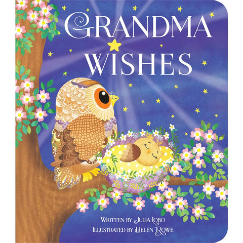 Grandma Wishes Keepsake Board Book