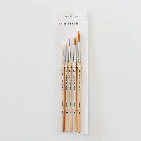 Watercolor Paintbrush Set
