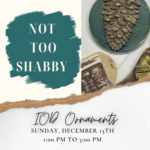 IOD Ornaments - Dec 13, 1-3 PM