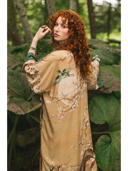 Fable Opera w/ Deer Moon & Blossom Duster Kimono Robe