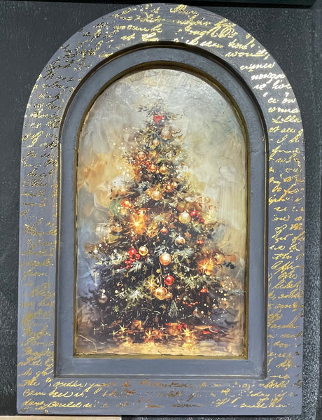 Arched Framed Crimson Tree - Dec 12, 12-2 PM