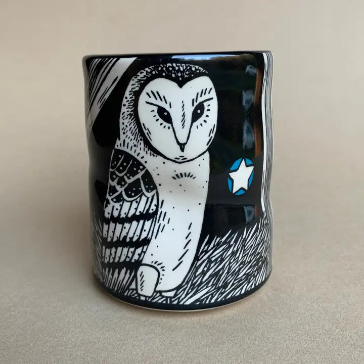 Large Lucky Barn Owl Cup