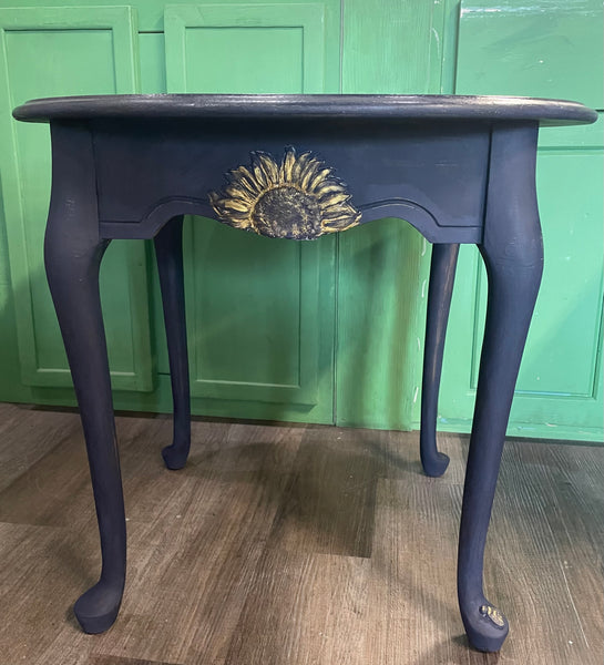 Sunflower Oval End Table