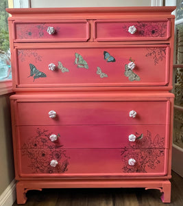 Sandalwood Red Dresser