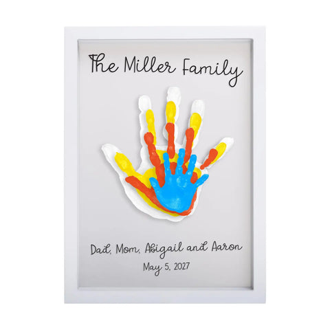 Clear Family Print Frame and Paint Kit