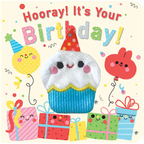 Hooray! It's Your Birthday Finger Puppet Board Book