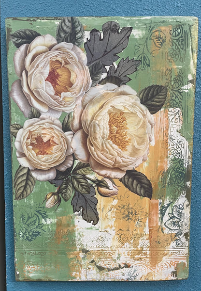 Textured de Fleurs Art - Oct 26, 1-4 PM