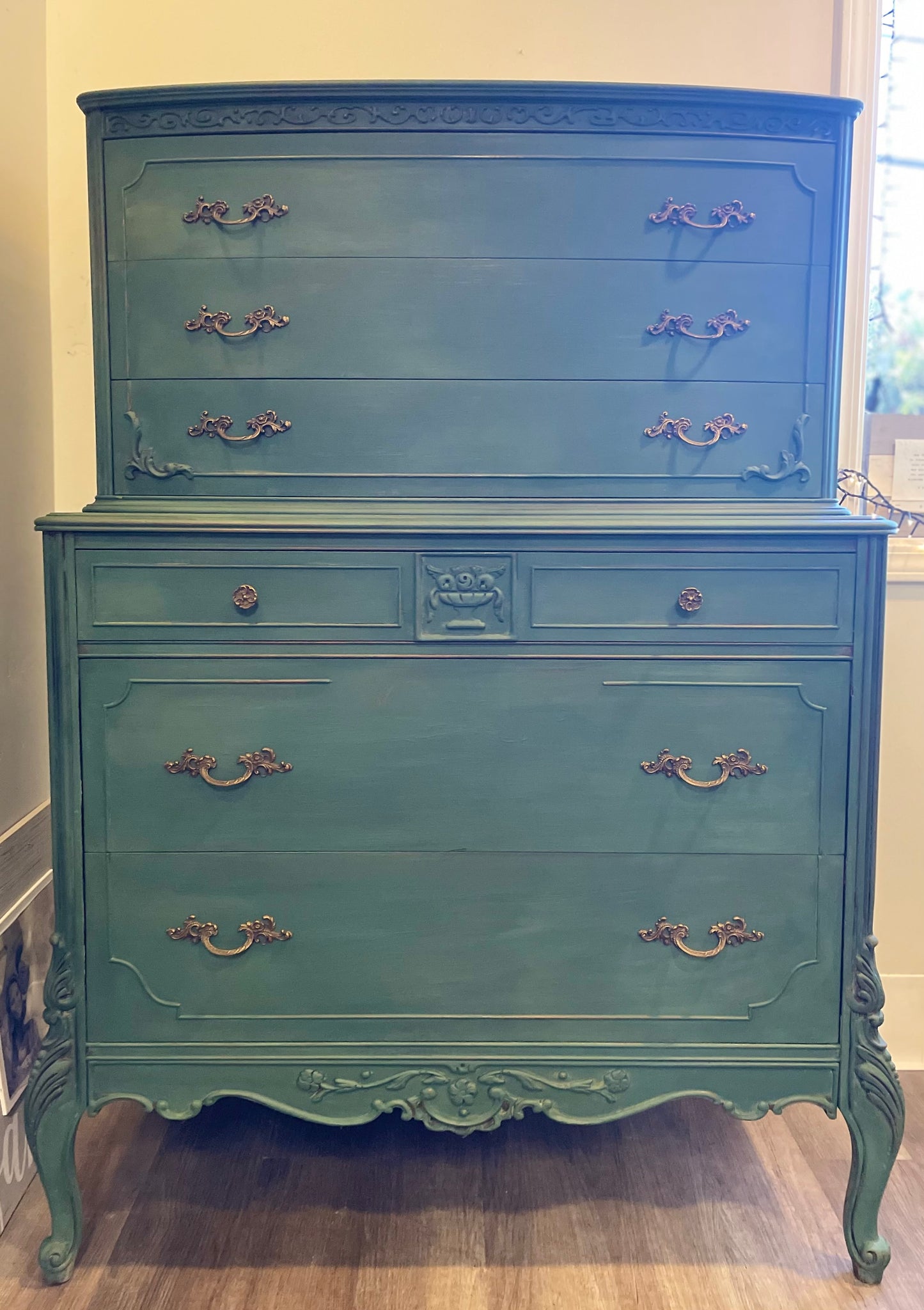 Antique Tall Dresser