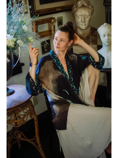 The Dreamer Bamboo Mid-Length Kimono Cardigan