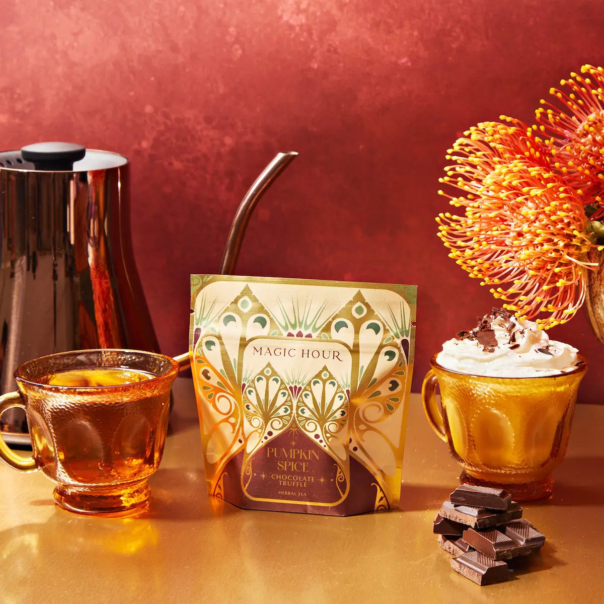 Pumpkin Spice Chocolate Truffle Sampler Pouch