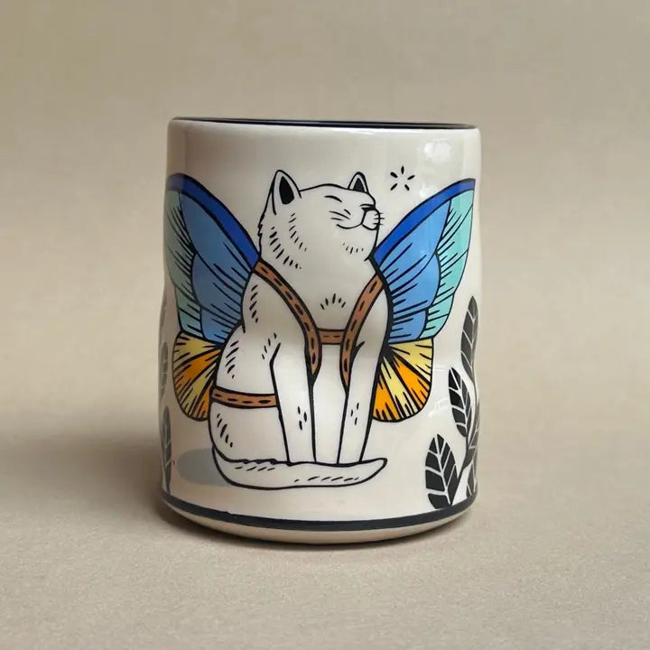Large Sun Dappled Cat Spark Cup