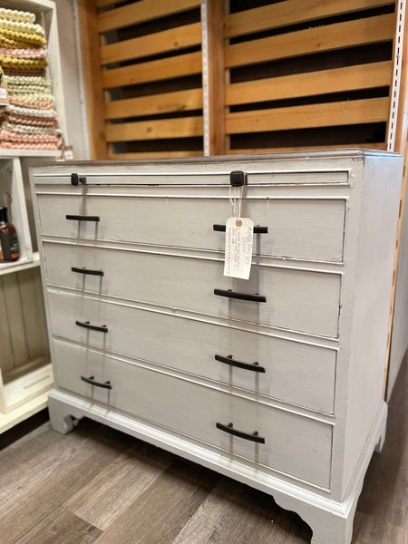 Antique Paris Grey Dresser