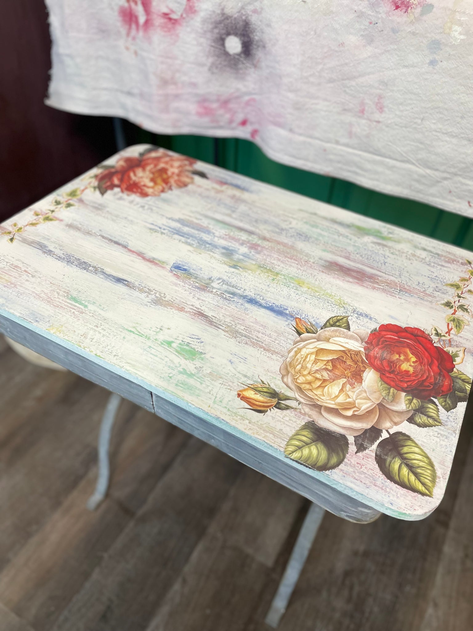 Rustic Metal Table