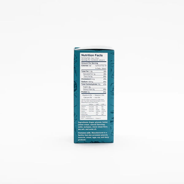 Salty Natural Licorice - Pure Sea Salt Licorice Candy