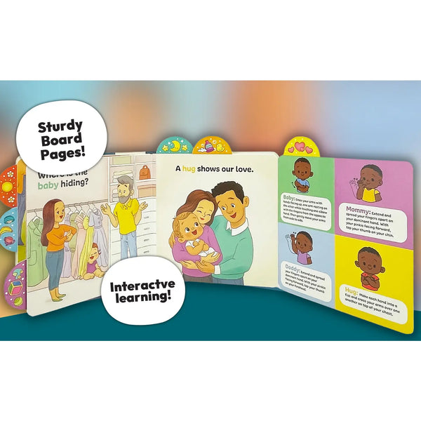 Ready to Sign: Baby Signs Sign Language Board Book