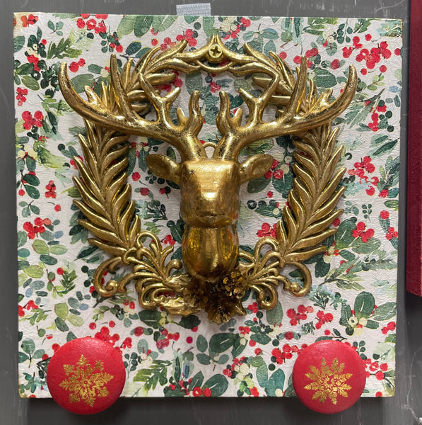 Decoupage Deer Mount - Dec 19, 12-2 PM