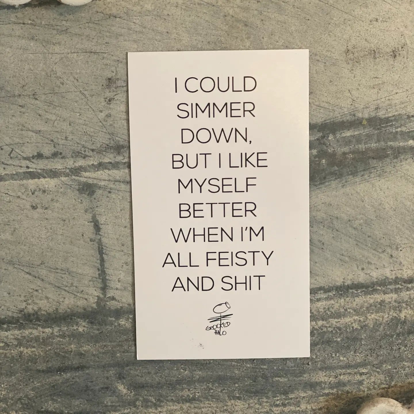 Feisty and Shit Magnet