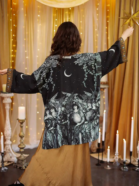 The Guardians Matineé Duster w/ Angels & Moon