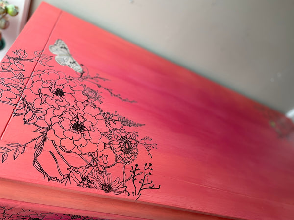Sandalwood Red Dresser