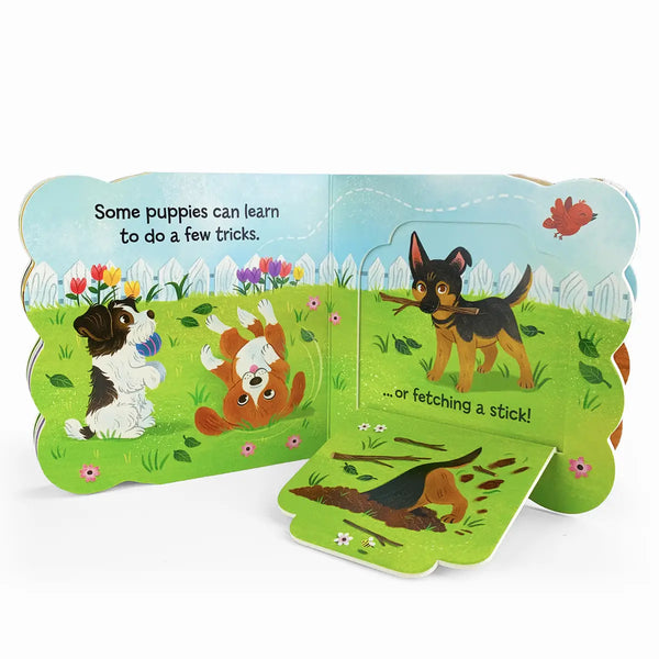 Babies Love Puppies Lift-A-Flap Board Book