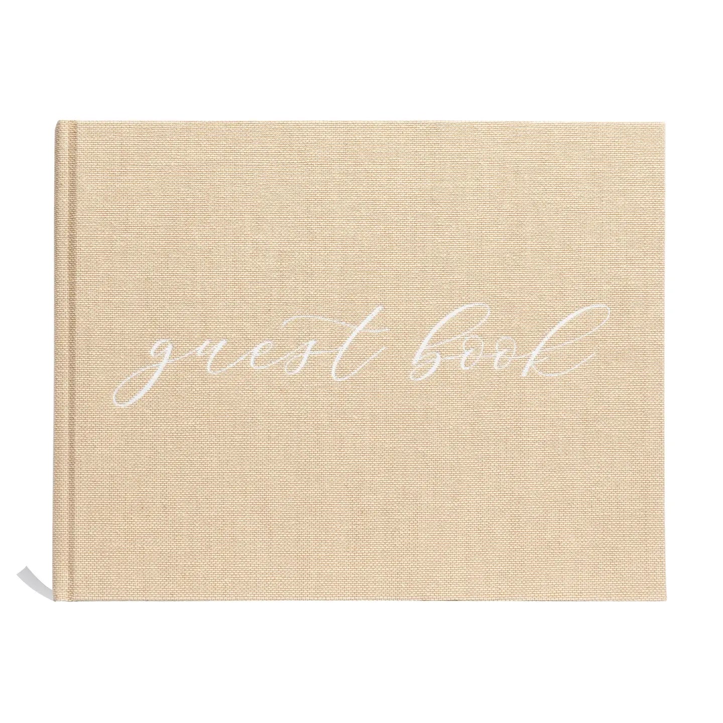 Wedding Linen Guest Book
