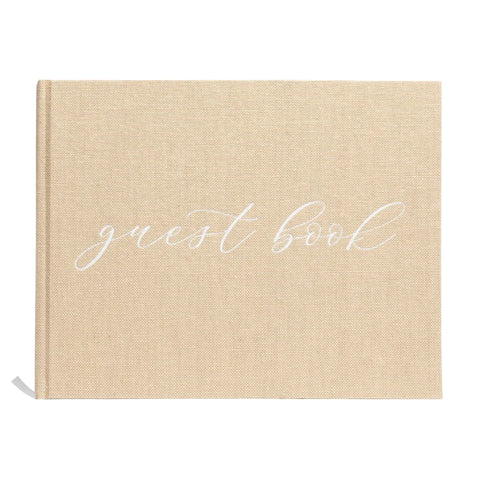 Wedding Linen Guest Book