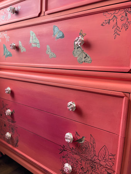 Sandalwood Red Dresser