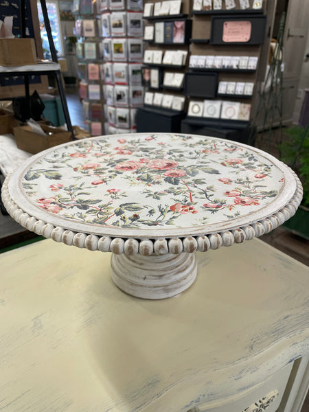 Beaded Inlay Cake Stand - Mar 2, 1-3 PM