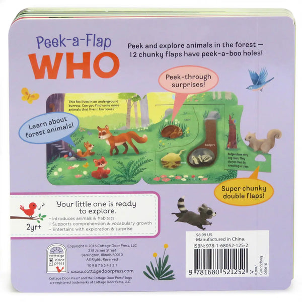 Who Interactive Lift-A-Flap Board Book