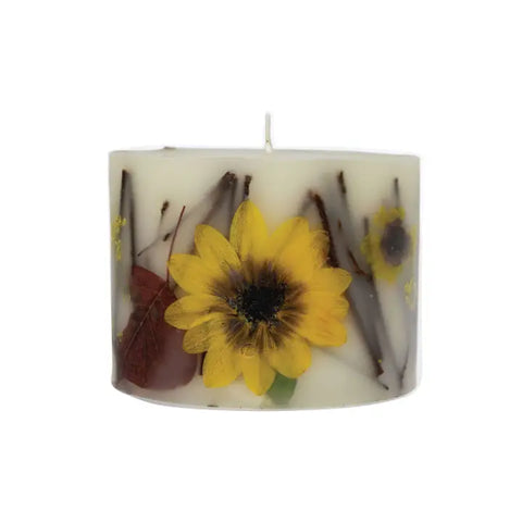 3" Petite Honey Tobacco Oval Botanical Candle