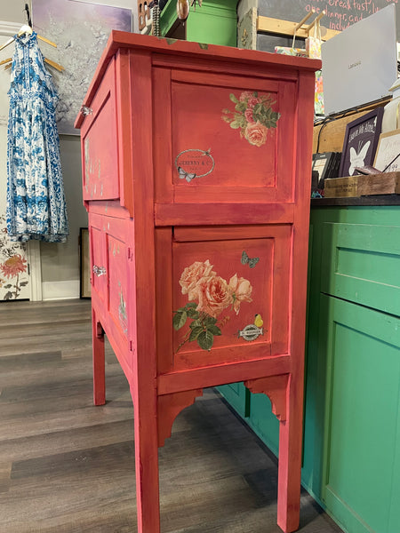 Antique Bar Cabinet