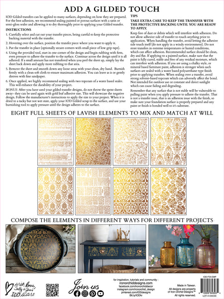 Emporium Gold Foil Transfer Pad