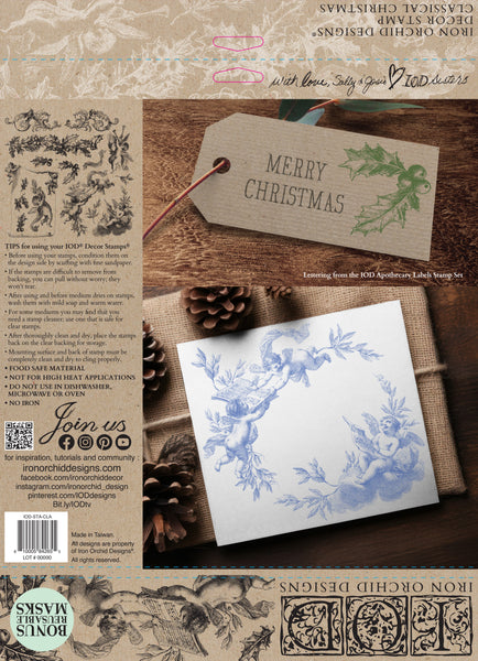 Classical Christmas Stamp