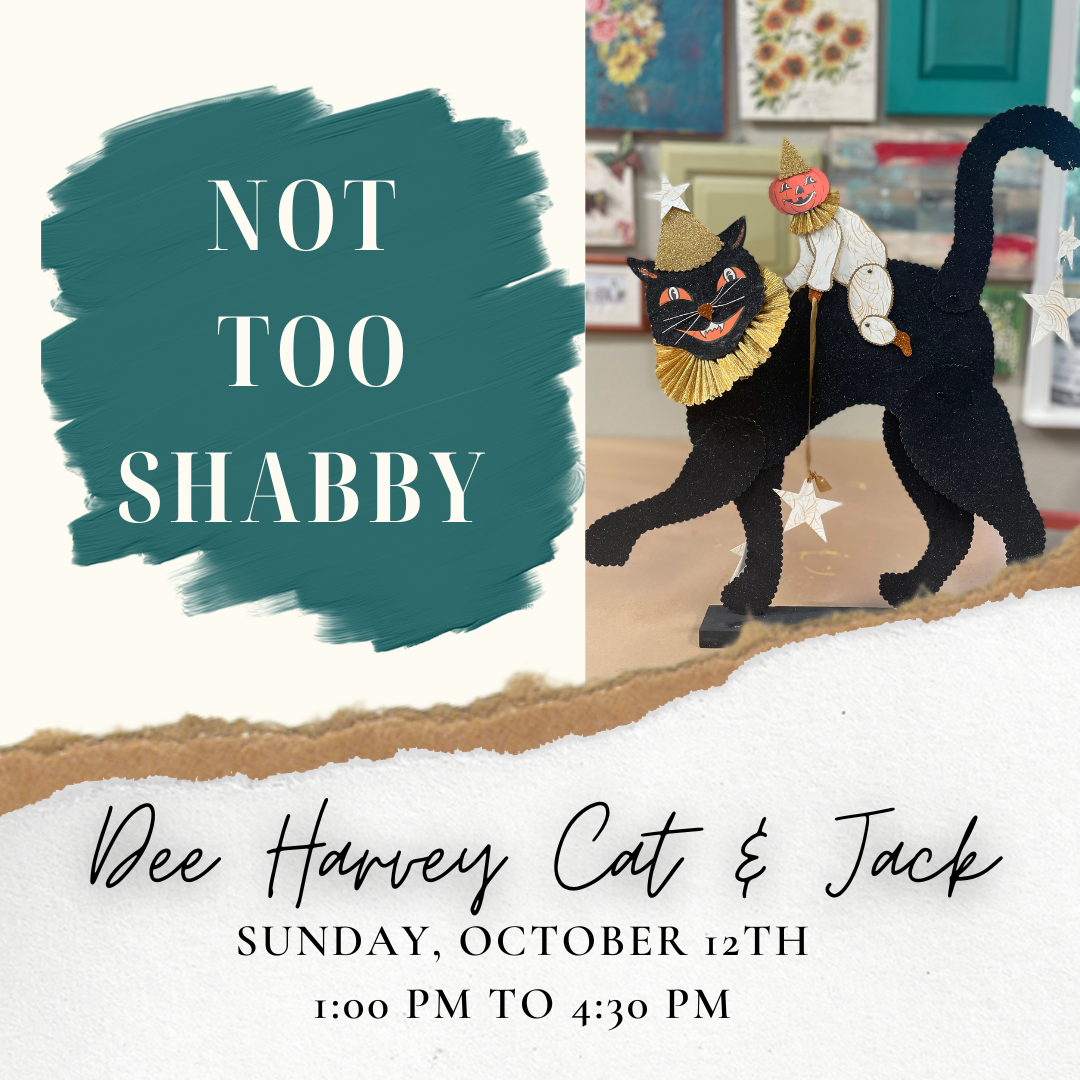 Dee Harvey Cat & Jack - Oct 12, 1-4:30 PM