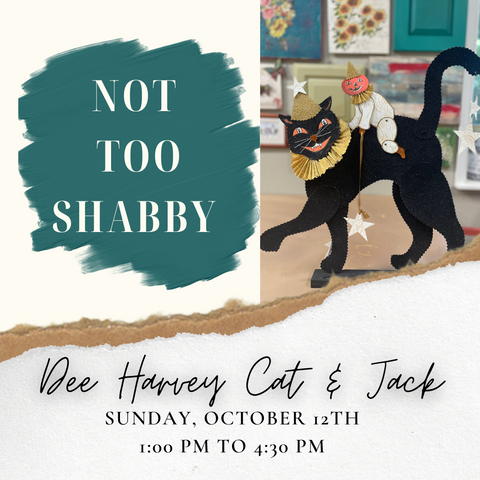 Dee Harvey Cat & Jack - Oct 12, 1-4:30 PM