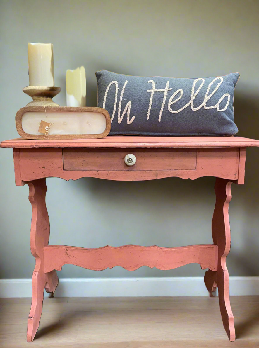 Scandinavian Pink Desk