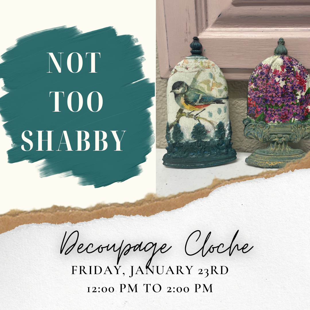 Decoupage Cloches - Jan 23, 12-2 PM