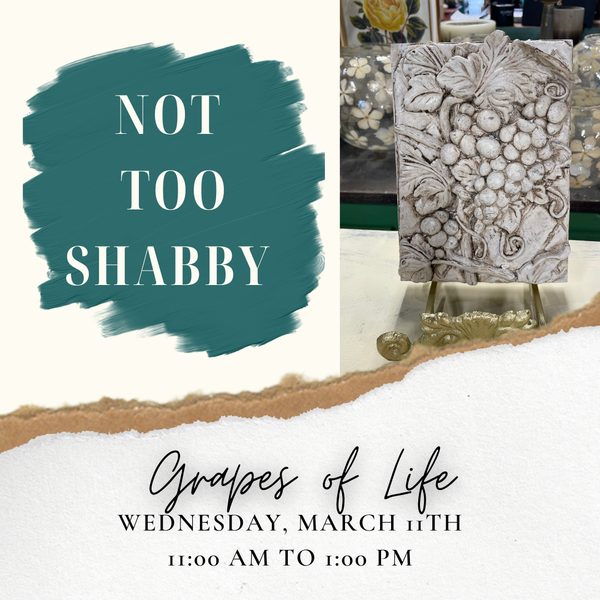 Grapes of Life - Mar 11, 11 AM-1 PM