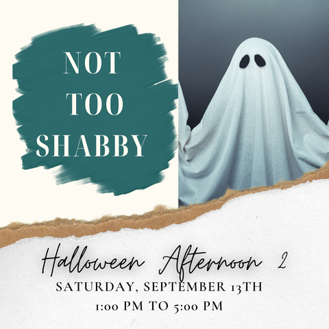 Halloween Afternoon 2 - Sept 13, 1-5 PM