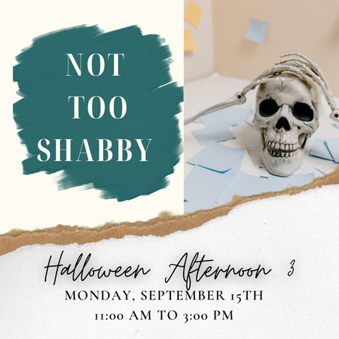 Halloween Afternoon 3 - Sept 15, 11 AM-3 PM