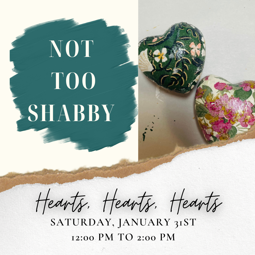 Hearts, Hearts, Hearts - Jan 31, 12-2 PM