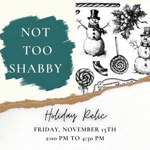 Holiday Relic - Nov 15, 2-4:30 PM