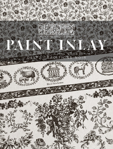 Delft Traditions Noir Paint Inlay