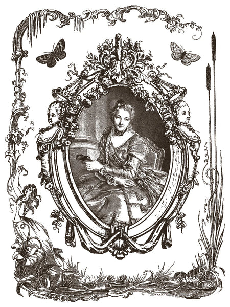Hameau de la Reine Paint Inlay