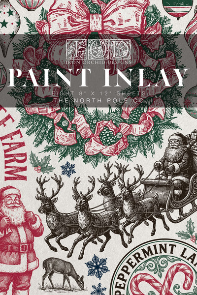 The North Pole Co. Paint Inlay